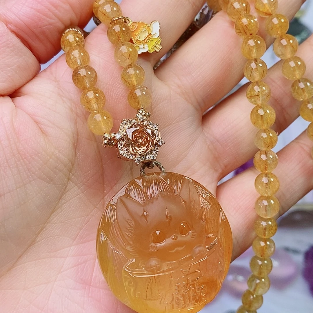 吊坠(赠链)未镶嵌水晶