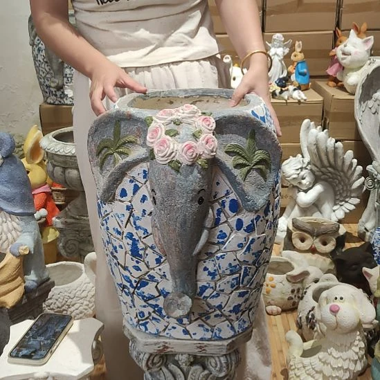 合成树脂氧化镁青花花像一个