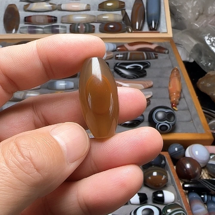 玛瑙/玉髓未镶嵌吊坠(不含链)