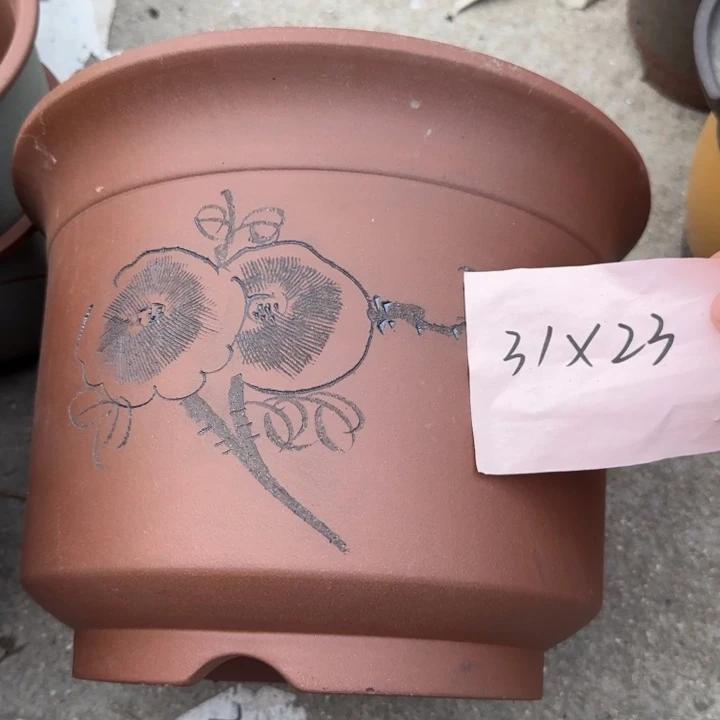 紫砂花盆特价清仓