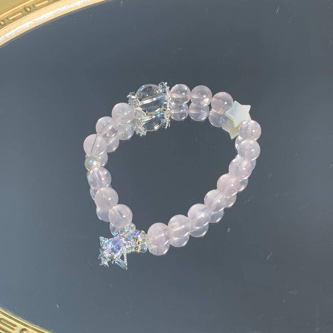 M154粉水晶设计款DIY-微色差多样性发