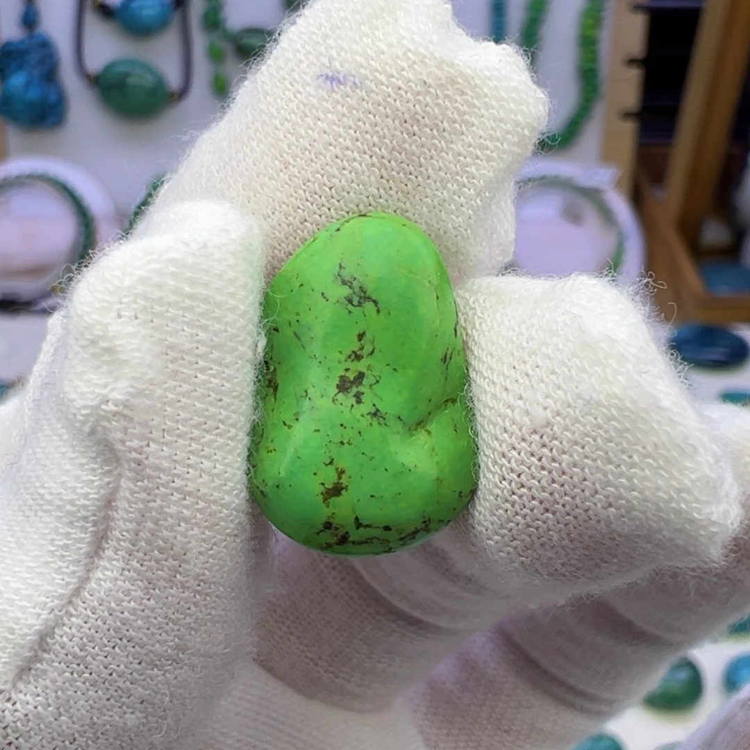 菜籽绿随行吊坠12.6mm兰