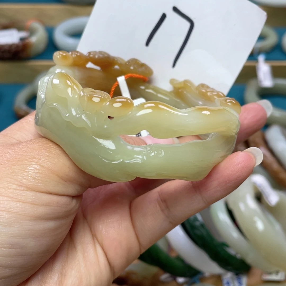 未镶嵌手镯和田玉圈口58