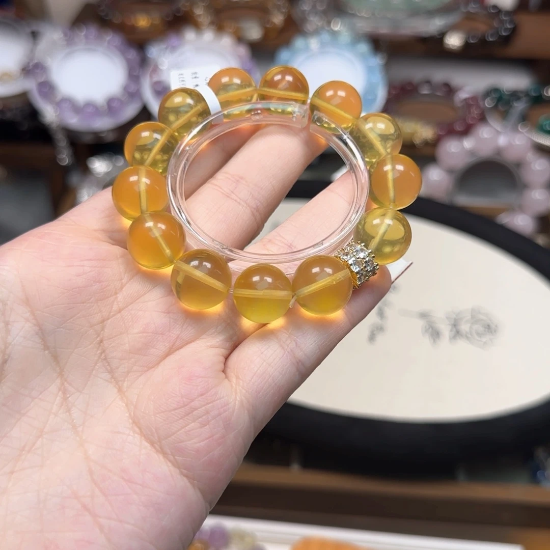 水晶手链未镶嵌设计款拍2发1