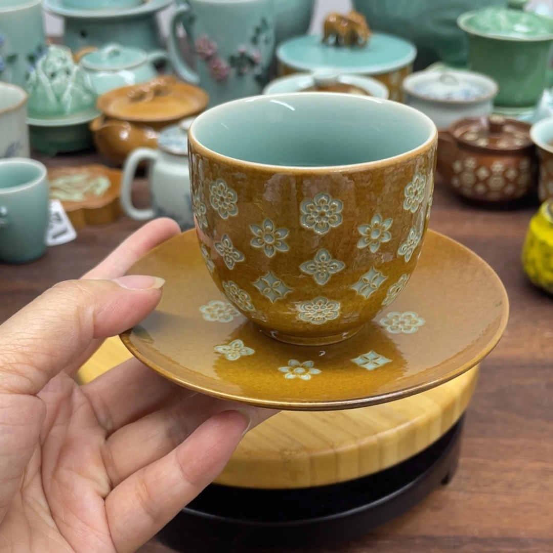 一杯一垫福利特价青瓷