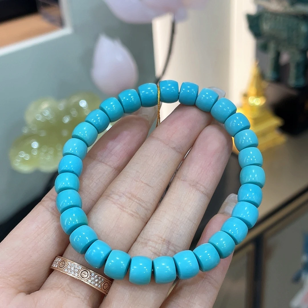 绿松石未镶嵌颈饰