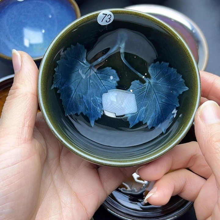 茶盏建窑建盏主人杯