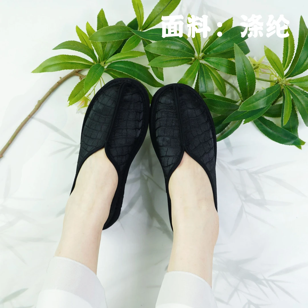【方格—两片单鞋】千层底手工布鞋传统中式软底民族风布鞋绣花鞋