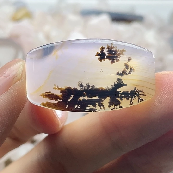 玛瑙/玉髓合金颈饰