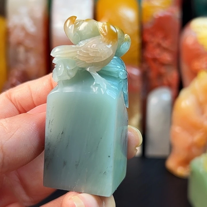 寿山石印石寿山石篆刻子