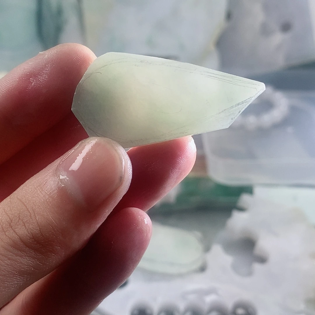 翡翠散珠天然缅甸翡翠a货50