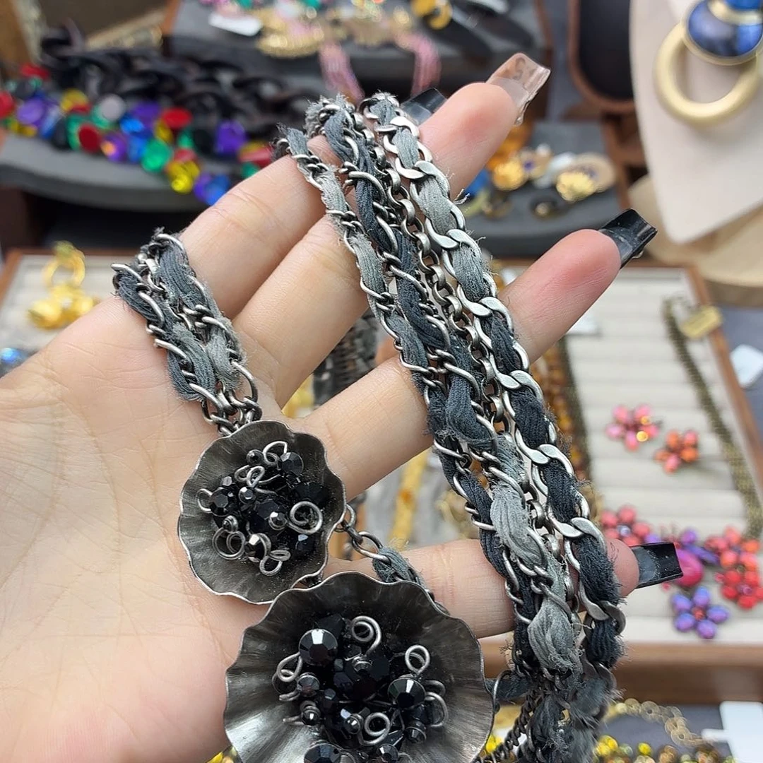 琉璃合金合金kp多层项链