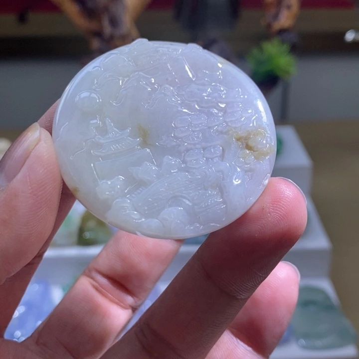 【闪购商品】翡翠未镶嵌颈饰1111111111111