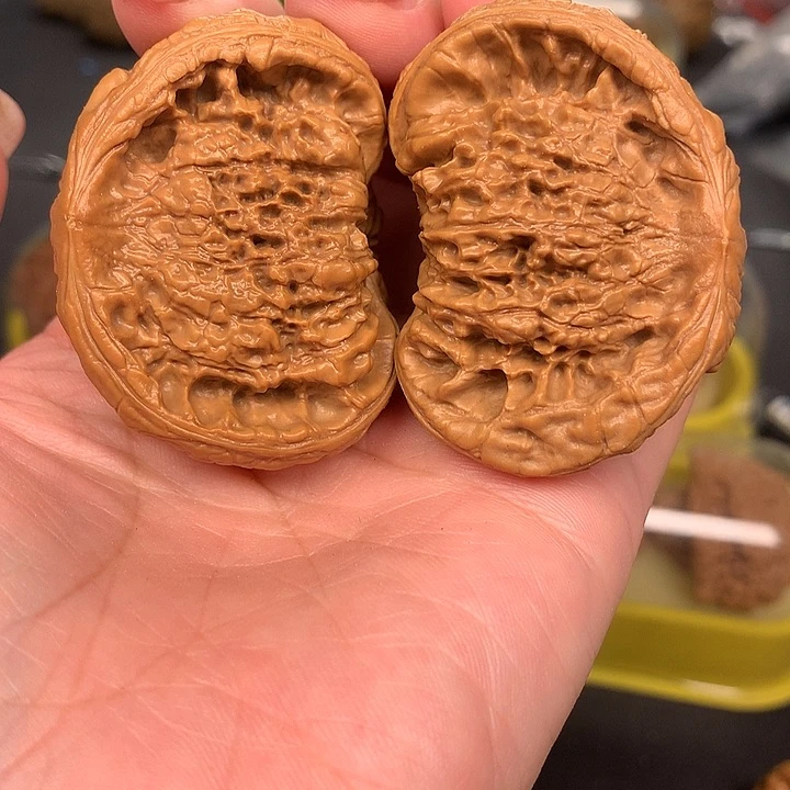 文玩核桃吊坠肖*里48聚宝盆