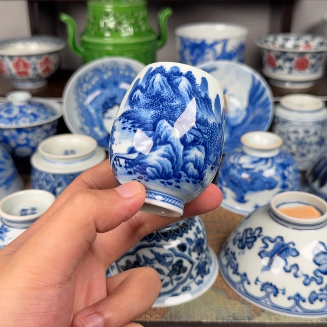 现代手工手绘茶器