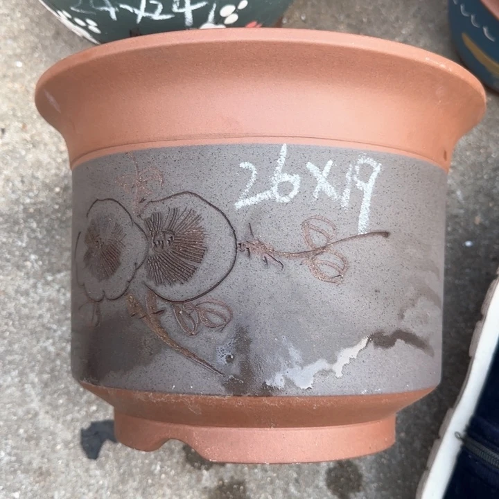 紫砂花盆特价清仓