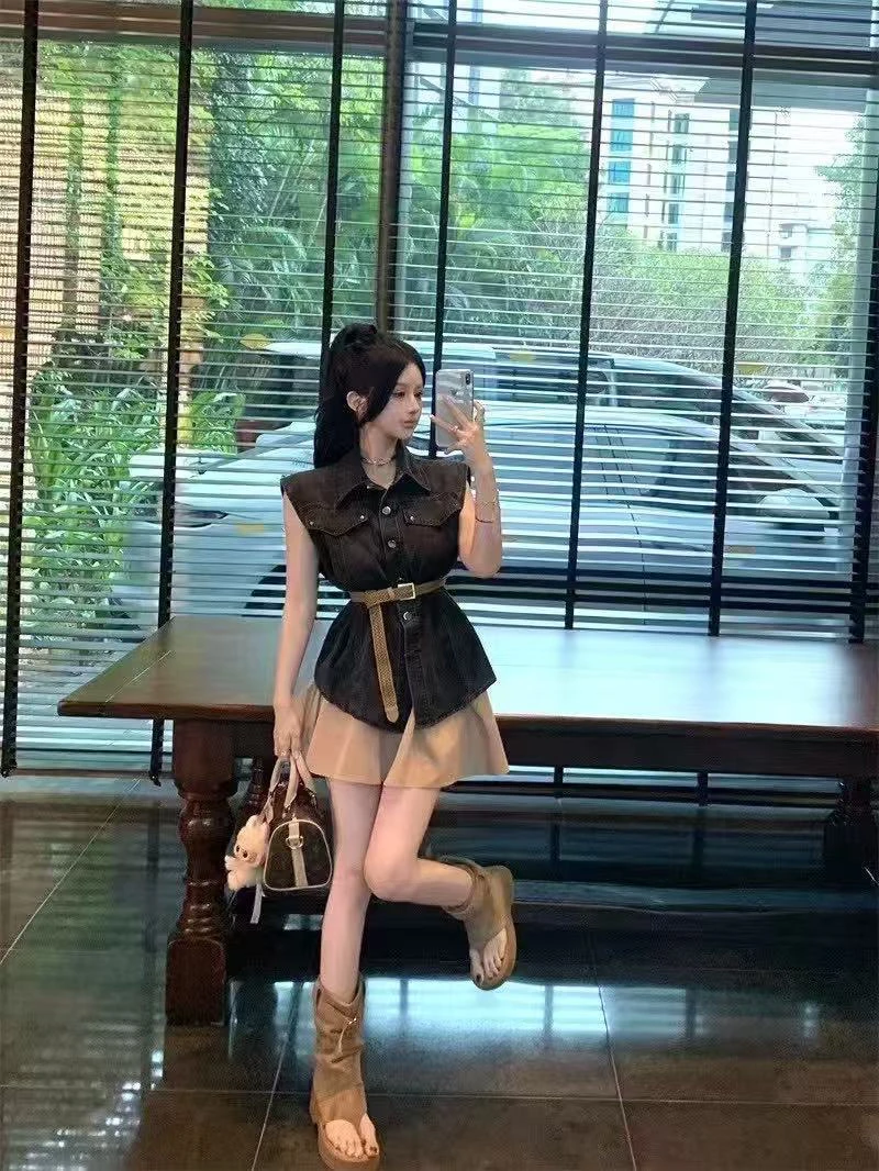 明天见.新款辣妹显瘦套装专用链接55-99