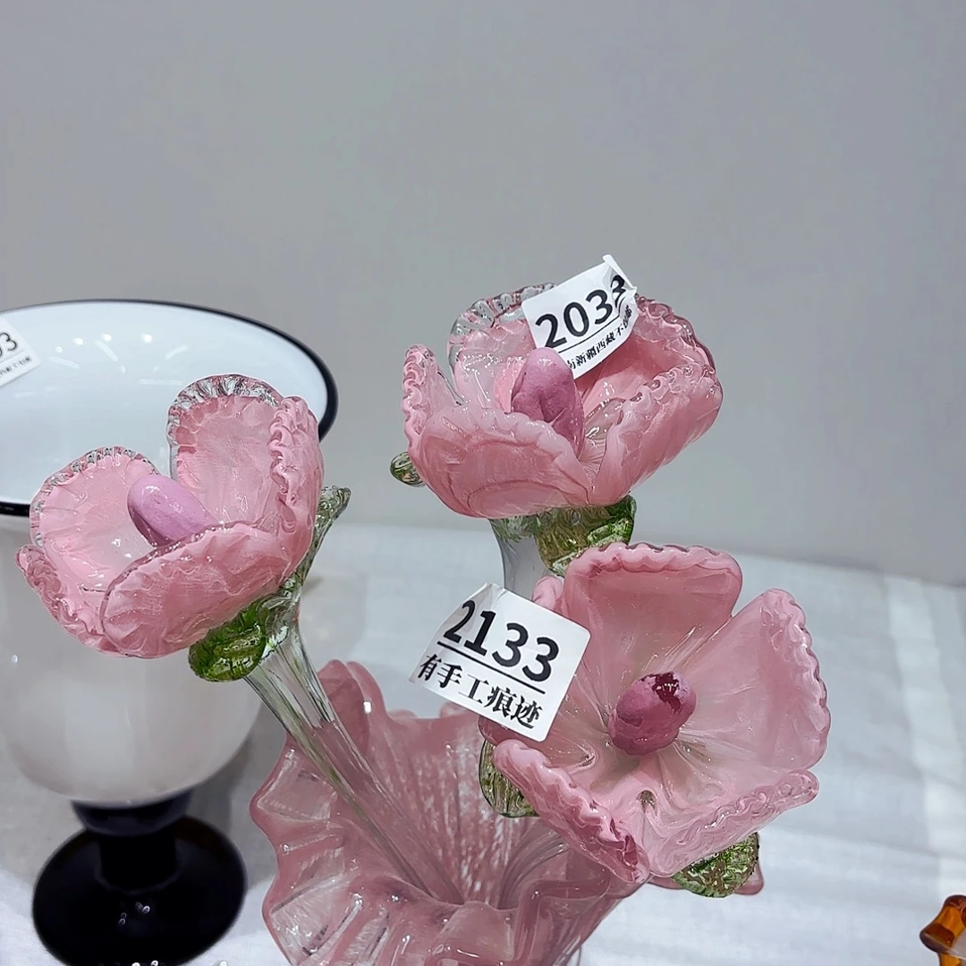 琉璃2308 2033 2133 安妮家居琉璃花瓶摆件
