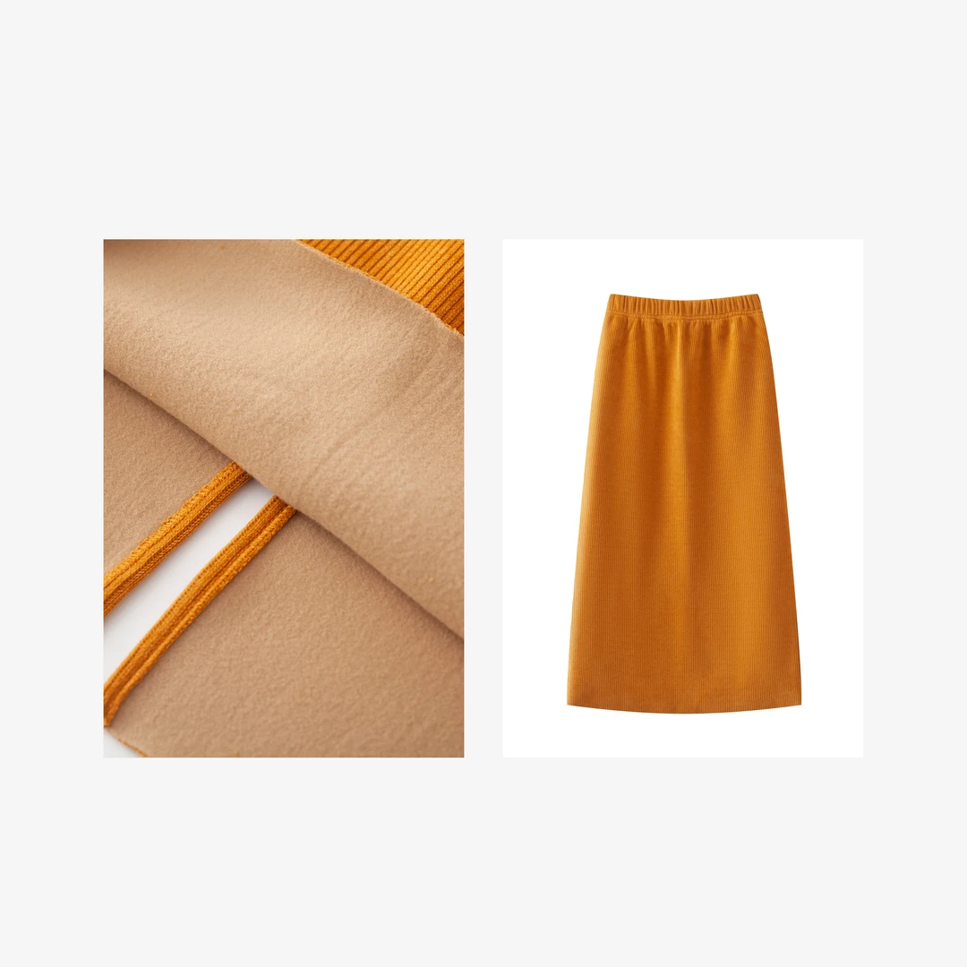 【B836】秋冬新款半身裙