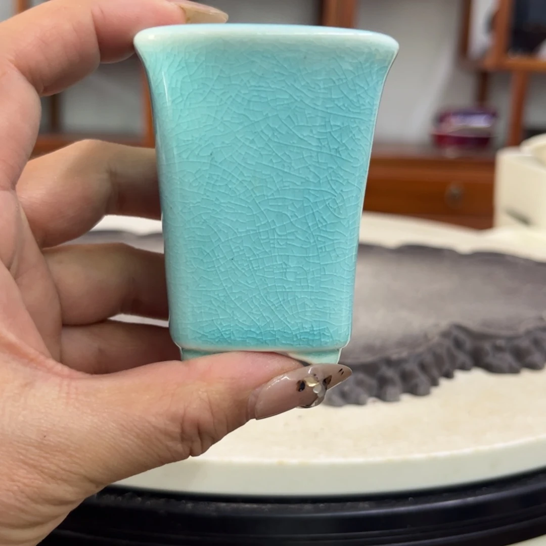 紫砂花盆瑕疵7-5。。。