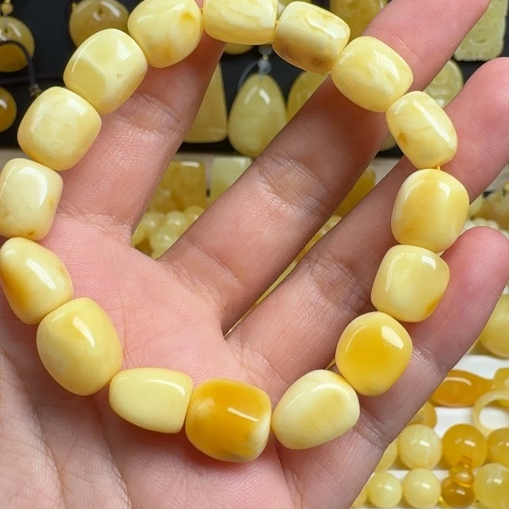 蜜蜡未镶嵌珠宝奇石