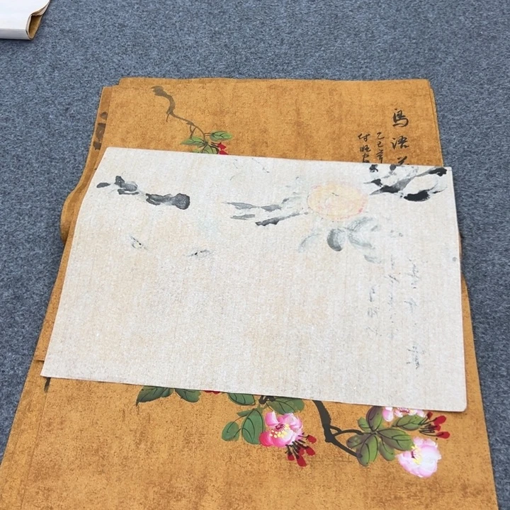 国画宣纸纯手绘字画