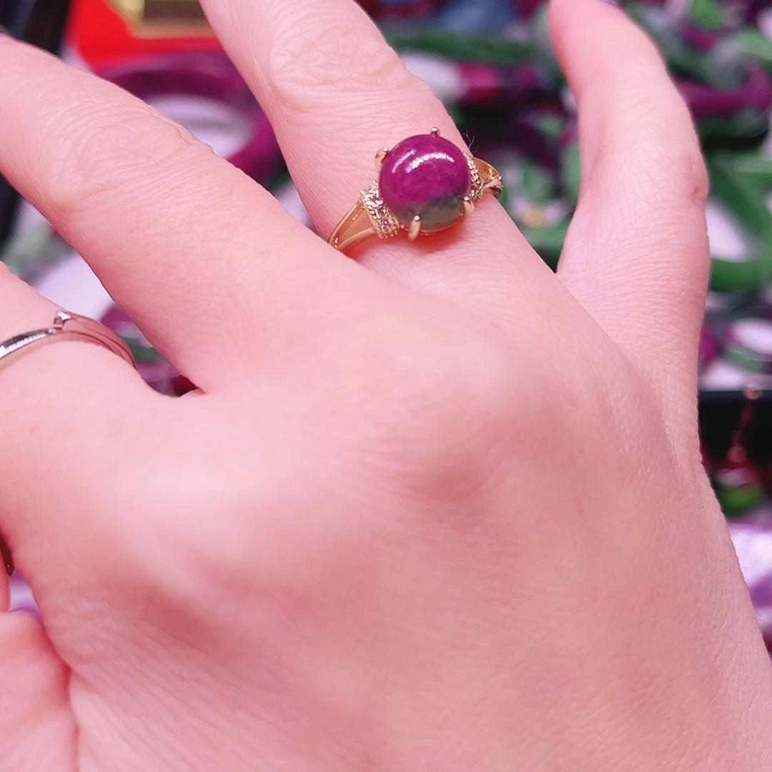 戒指未镶嵌红宝石