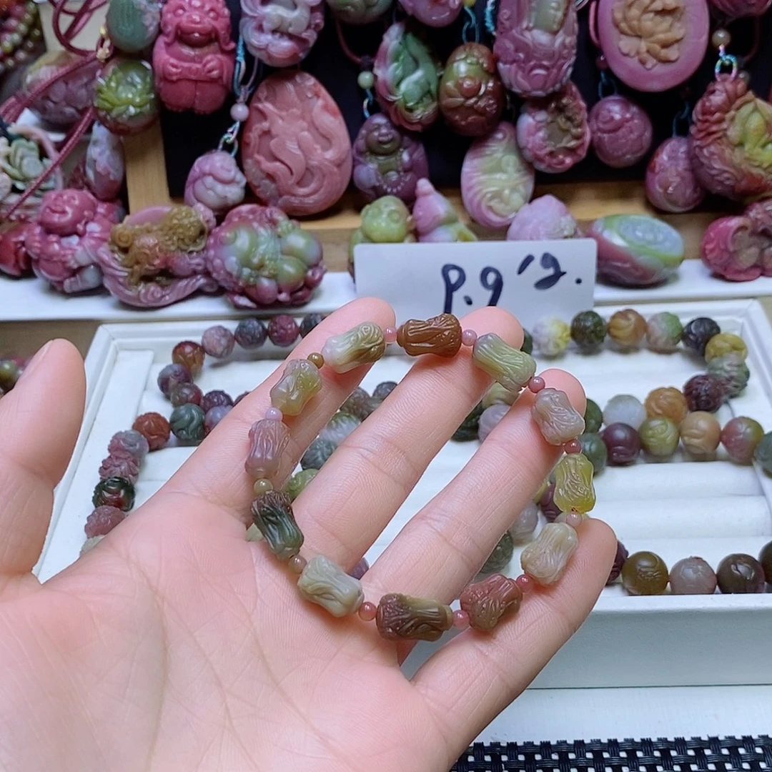 玛瑙/玉髓盐源玛瑙手串未镶嵌