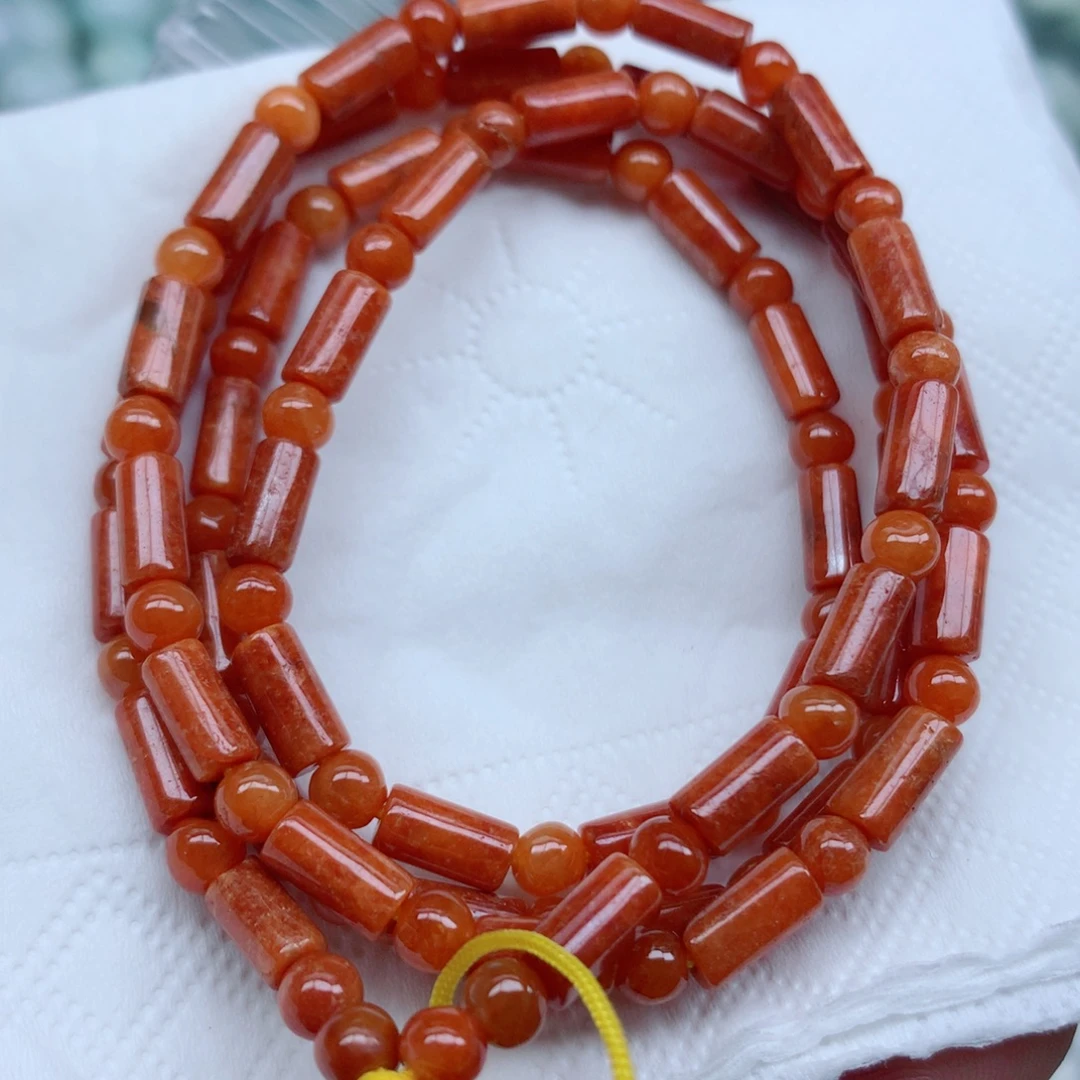 翡翠未镶嵌颈饰珠子批发