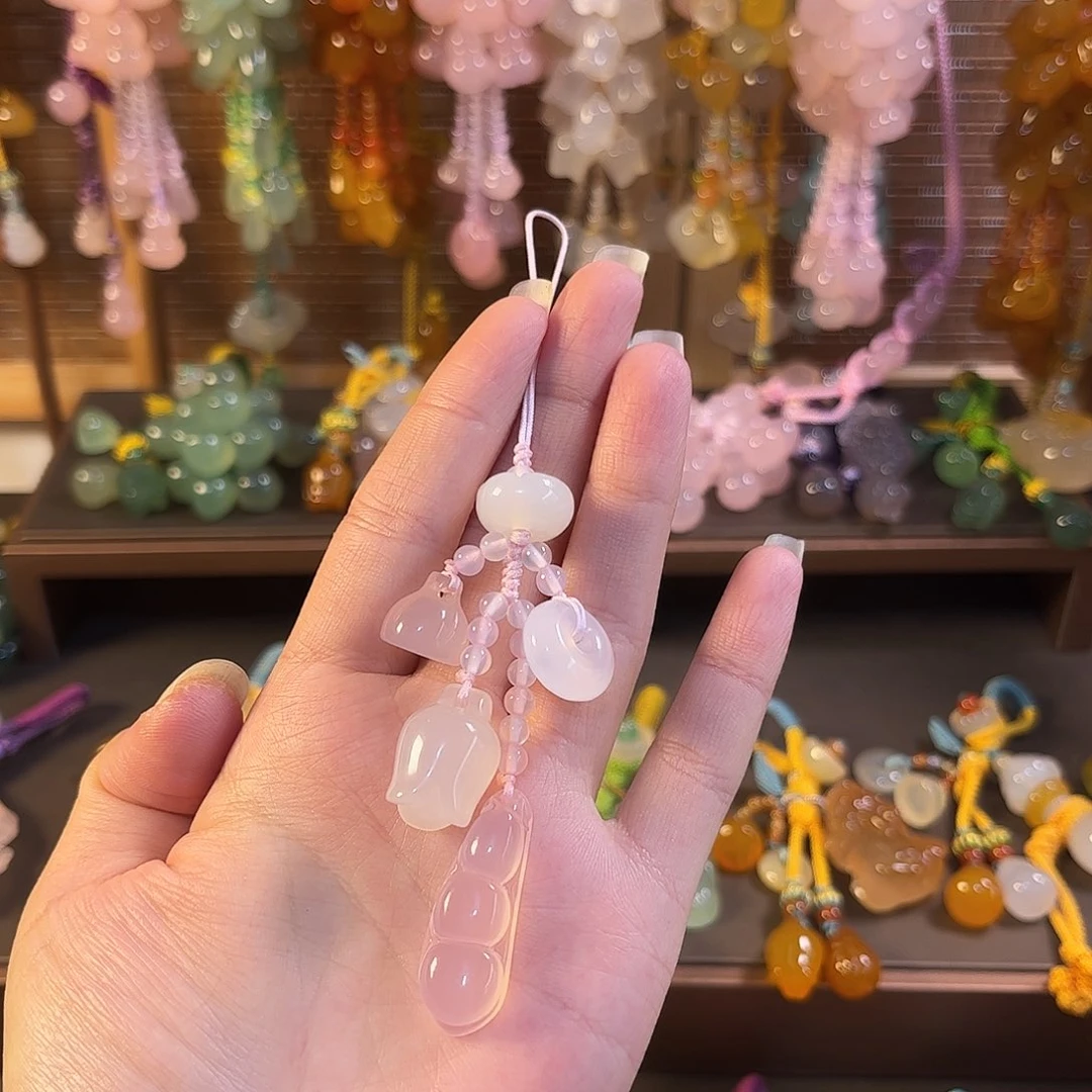 玛瑙/玉髓未镶嵌车挂