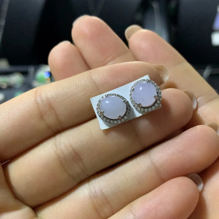 翡翠银S925镶嵌戒指