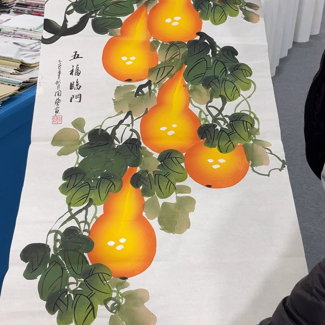 国画今天早上作品展示