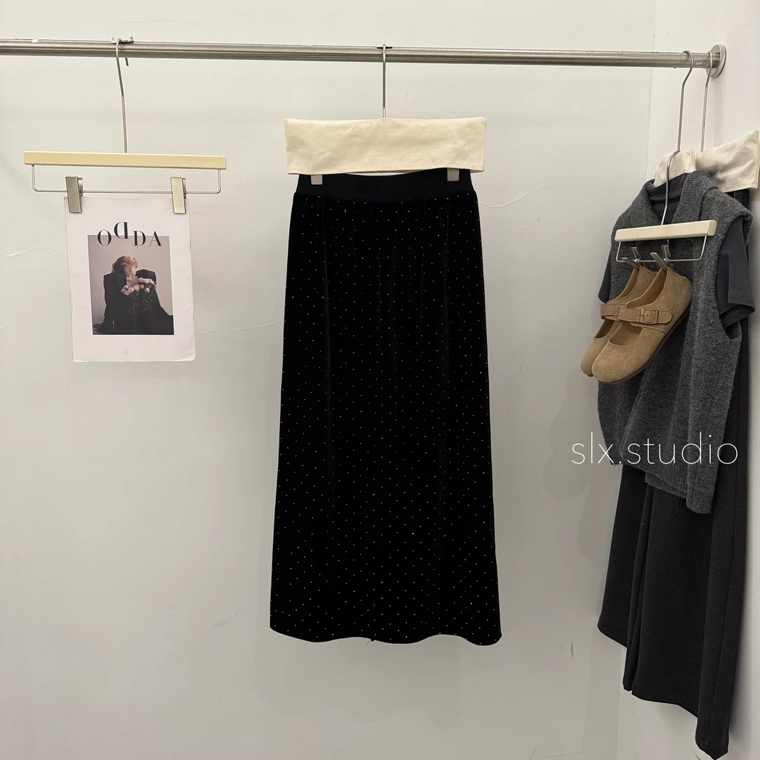 slx@ 2600 砖石点点半裙