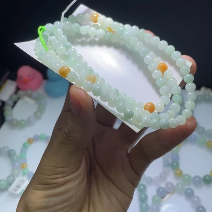 未镶嵌手串翡翠翡翠