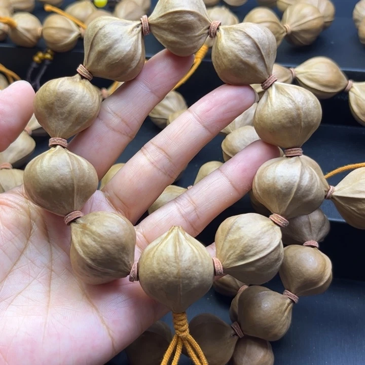 芥***雄手串/手链橄榄核四花2.5*2.6
