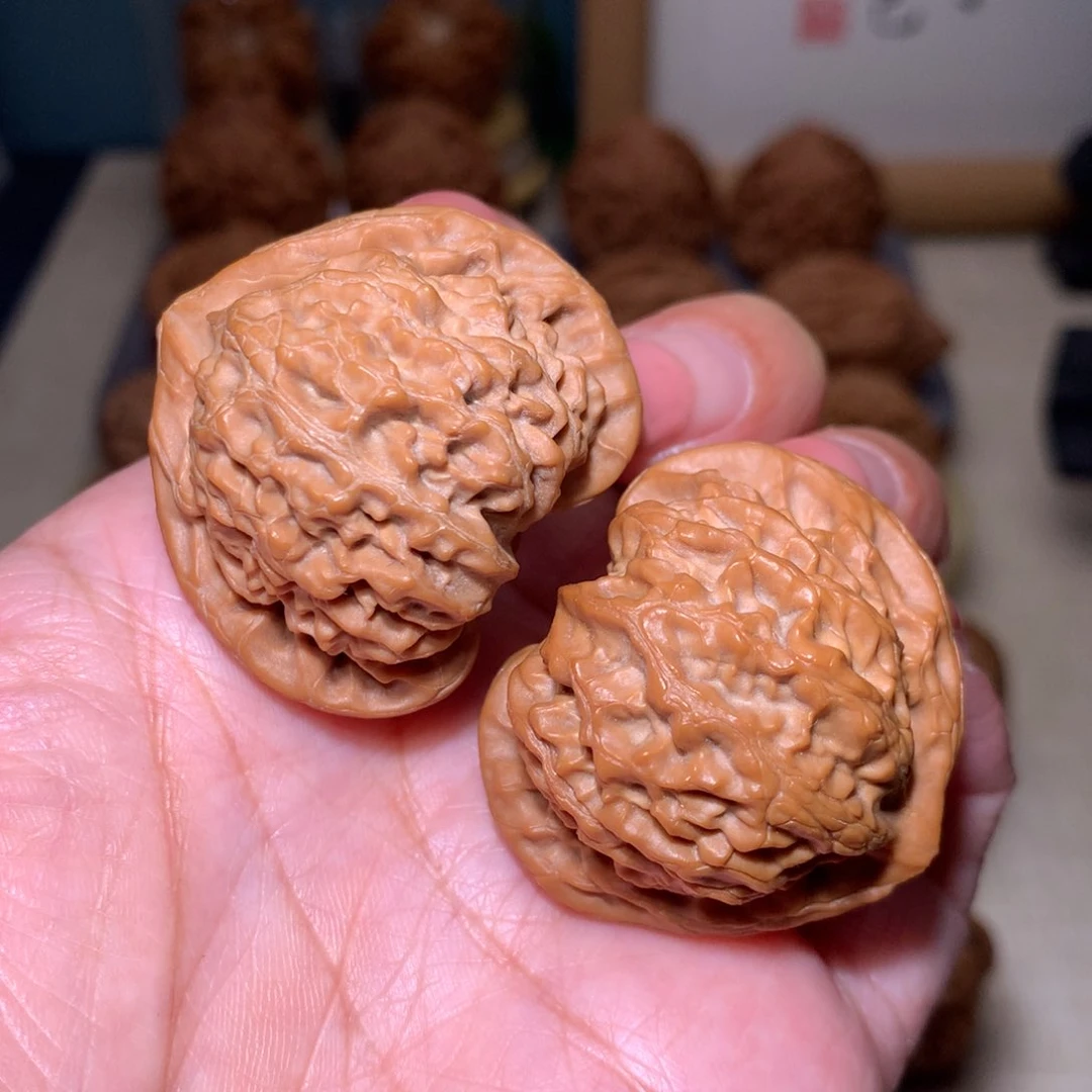 文玩核桃把件?*萌邢台宫灯