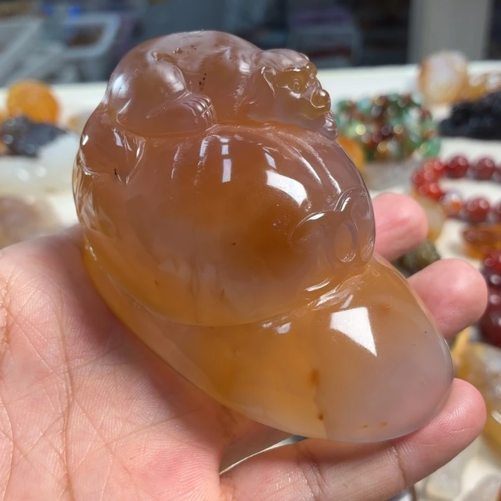 点****玛瑙/玉髓未镶嵌吊坠(不含链)
