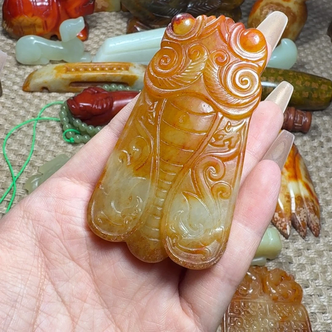 吊坠白玉菩提挂件
