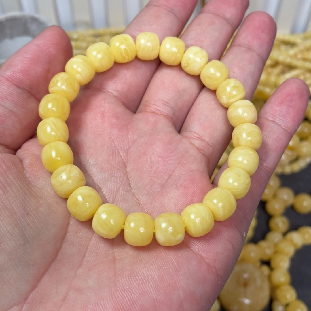 小***然未镶嵌蜜蜡裸石蜜蜡手串10mm