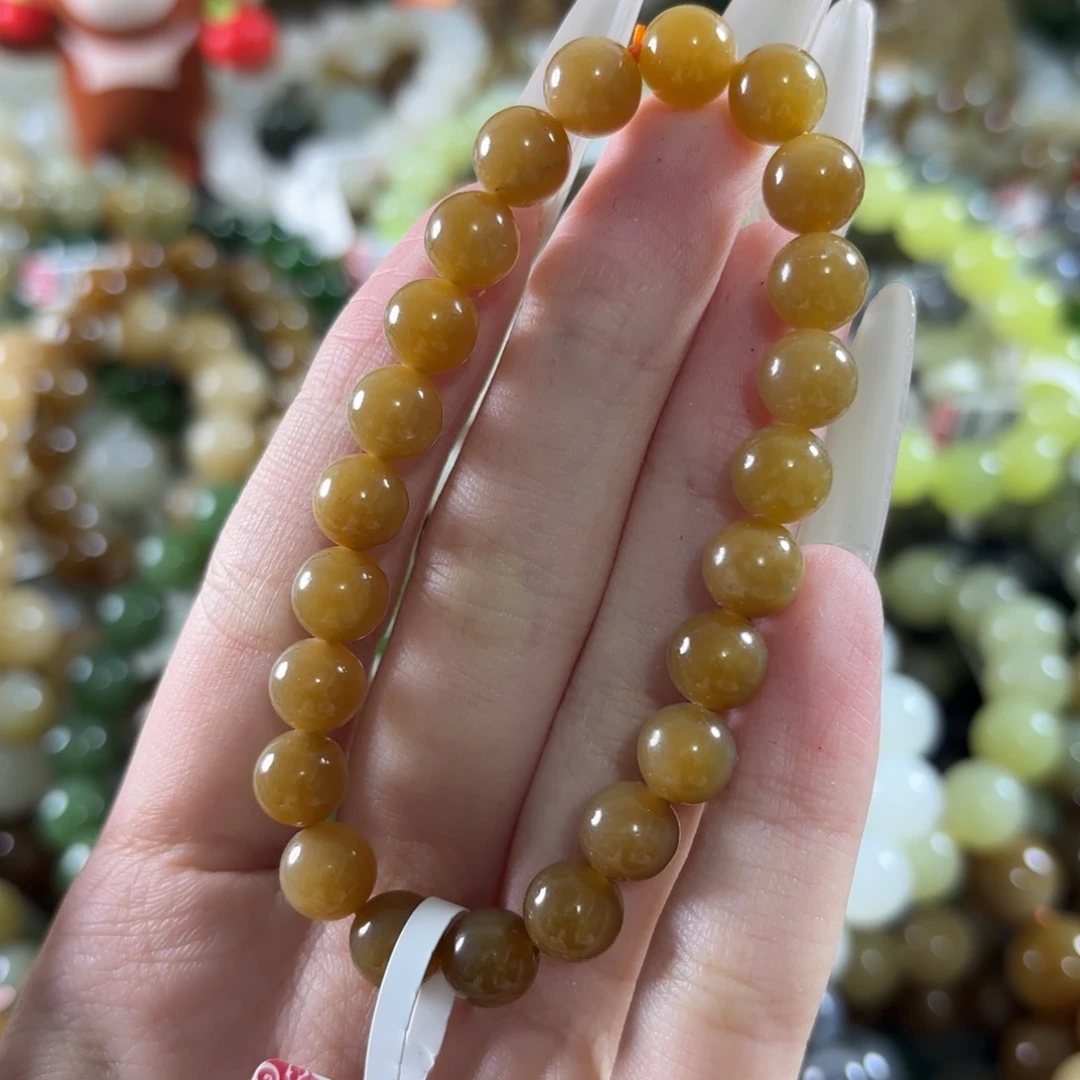 和田玉未镶嵌手链94