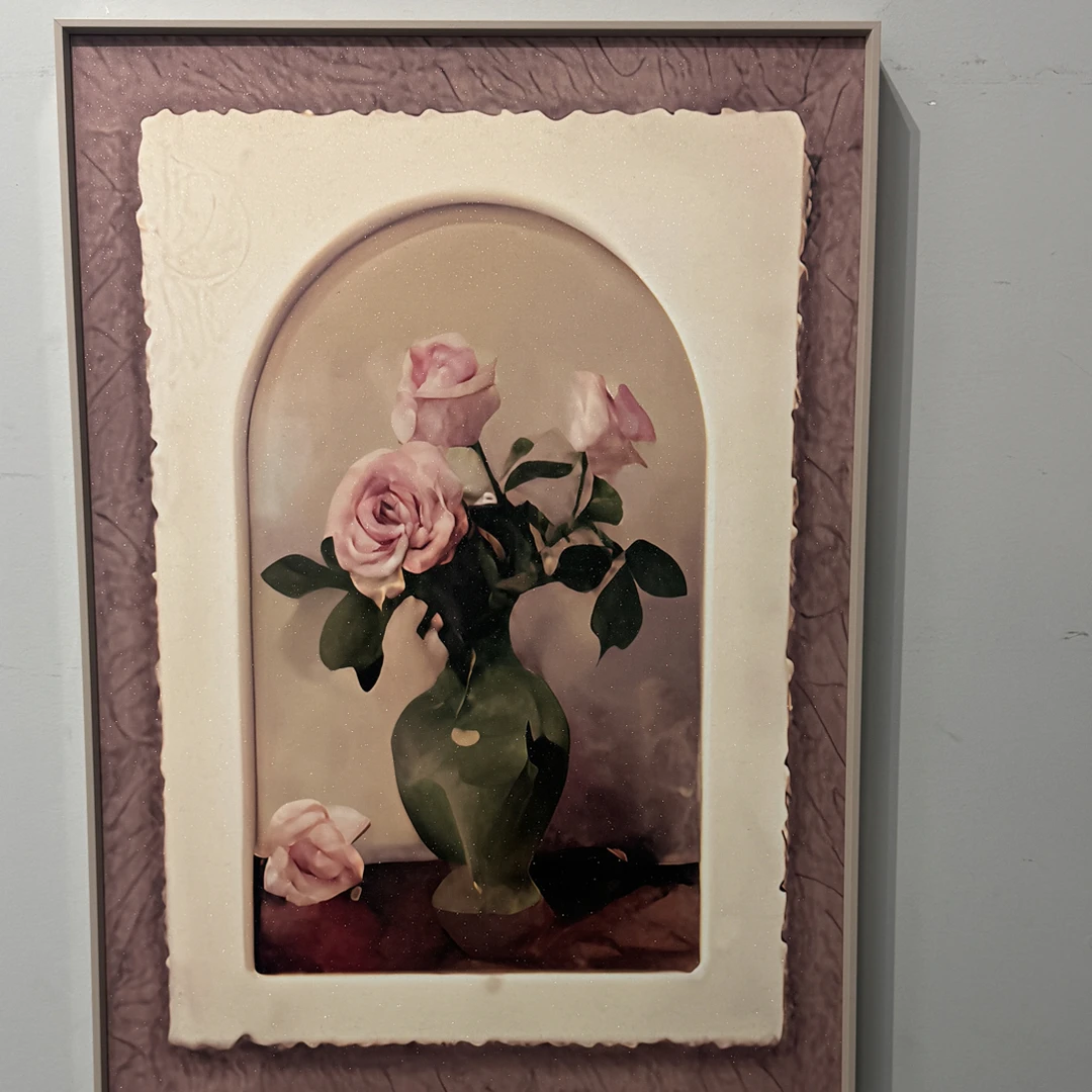 北欧小清新绿植装饰画客厅玄关沙发背景墙原木风壁画