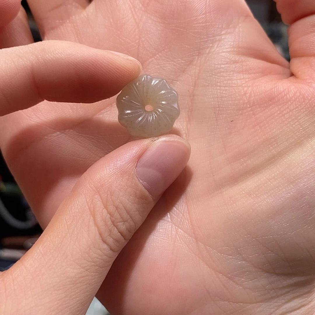 和田玉未镶嵌挂件别***字