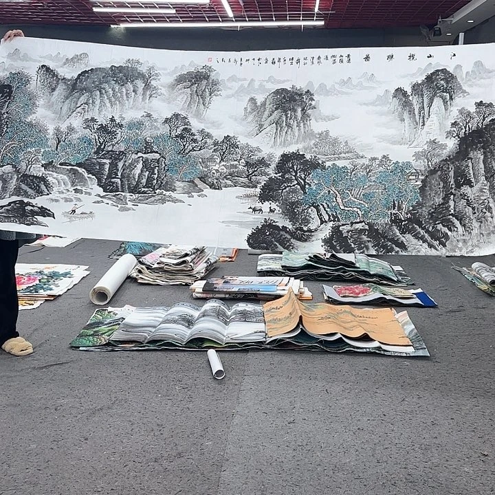 国画无毛和被绒毛或被