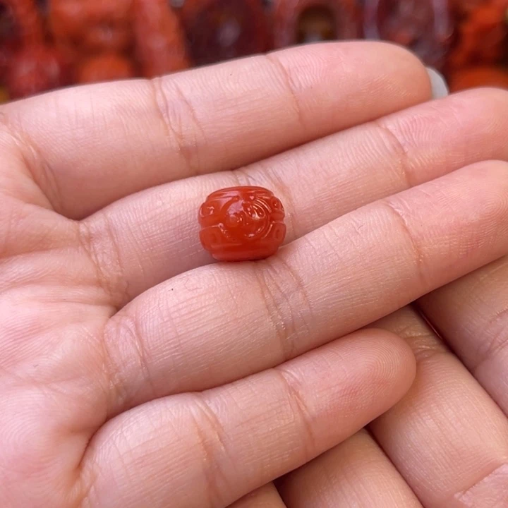 S***七南红玛瑙未镶嵌保山博古老型11➕尺寸