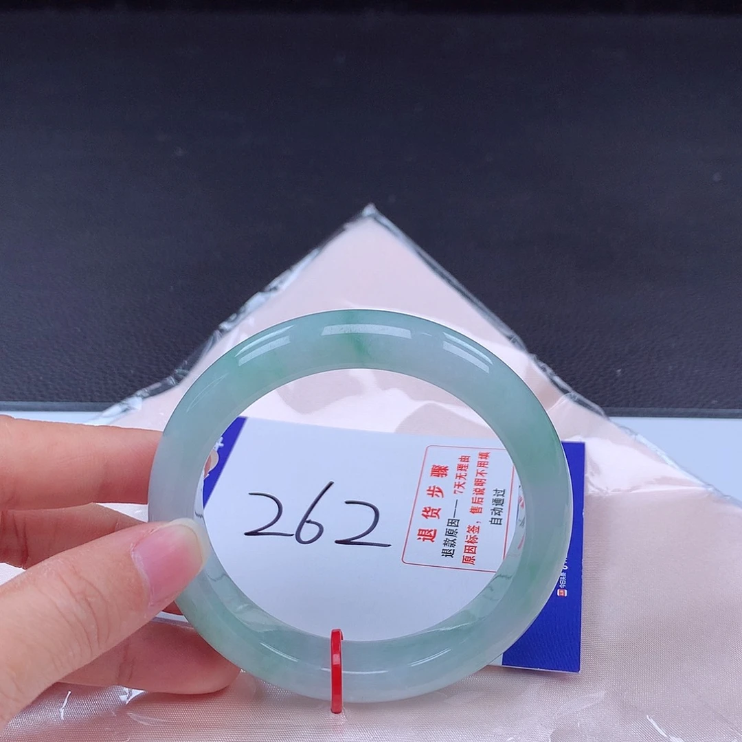 翡翠手镯未镶嵌手镯001738