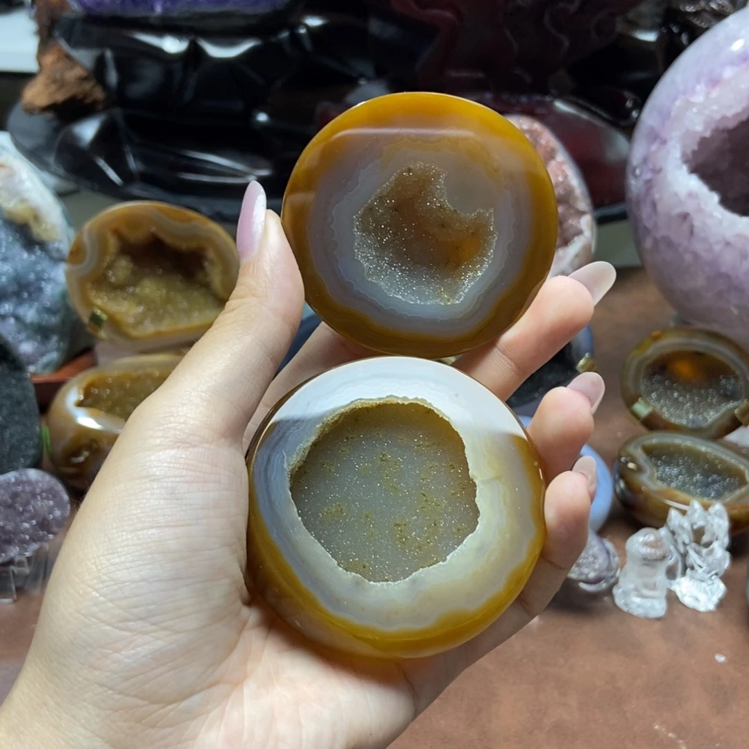 紫晶摆件未镶嵌水晶