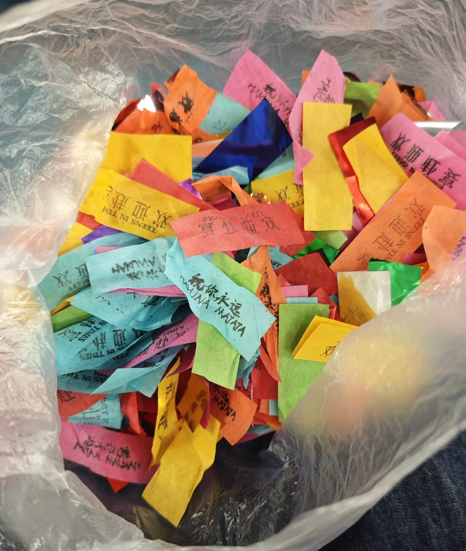 大连现场彩带现场捡