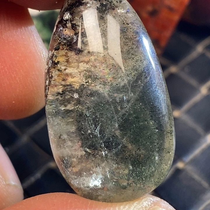水晶颈饰未镶嵌水晶挂坠