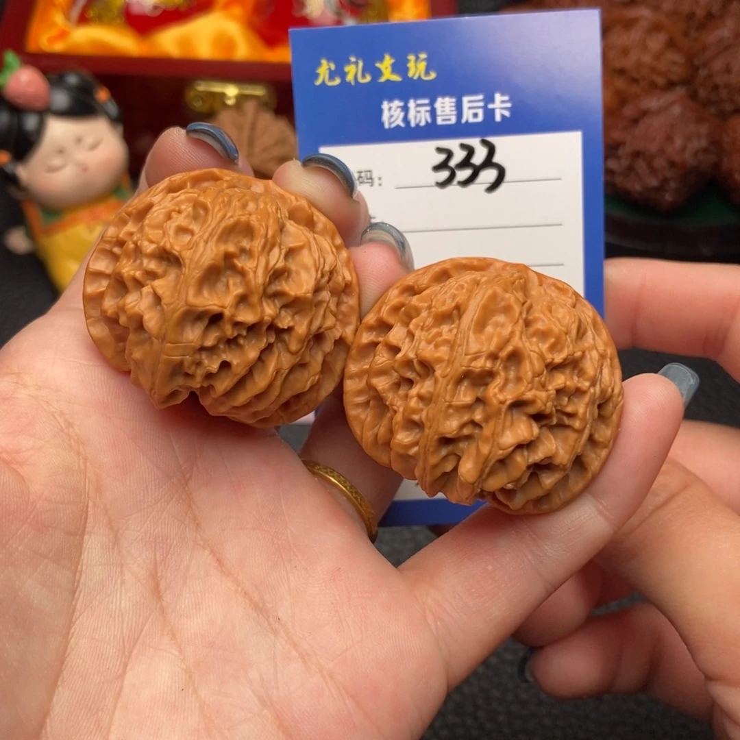 文玩核桃把件39苹果333