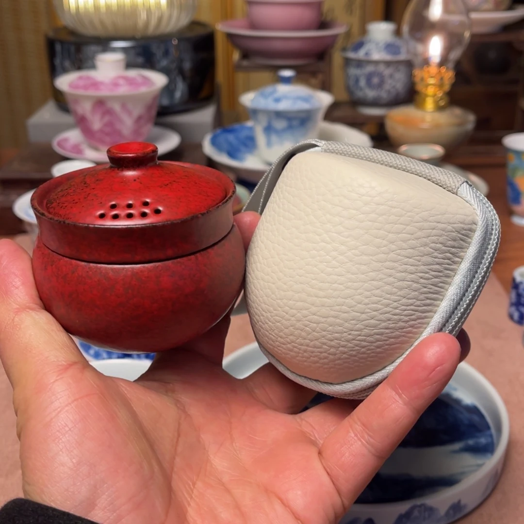 杯星慧陶瓷釉下彩茶具01